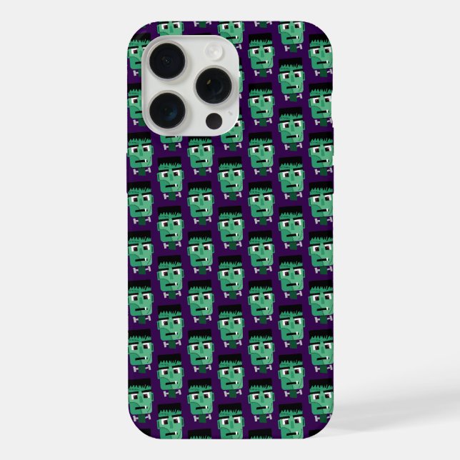 Funda Para iPhone Cabeza del Monstruo de Frankenstein (Reverso )