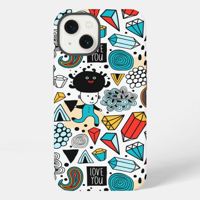 Funda Para iPhone Cabeza loca (Reverso )