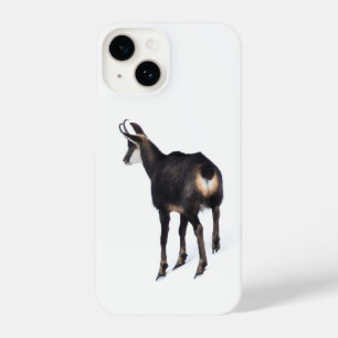Funda Para iPhone 14 Cabra alpina de montaña Chamois minimalista en la