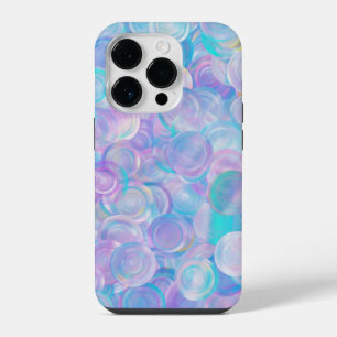 Funda Para iPhone 14 Pro Cabujones de vidrio opalino iridiscente