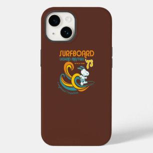 Funda Para iPhone 14 Cacahuetes Concurso Snoopy Surfboard Longboard