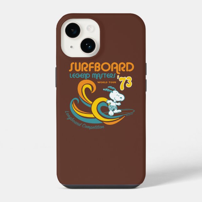 Funda Para iPhone Cacahuetes | Concurso Snoopy Surfboard Longboard (Reverso )