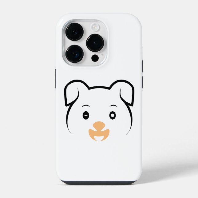 Funda Para iPhone Cachorro de cachorros (Reverso )