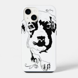 Funda Para iPhone 14 Cachorro X Amor 1