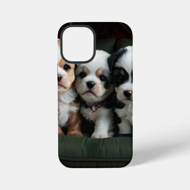 Funda Para iPhone Cachorros Especialmente Lindos 2 (Reverso )
