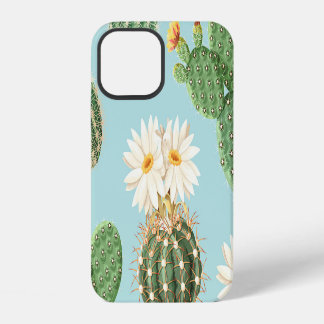 Funda Para iPhone 12 Cactus, flores rosas: decoración luminosa