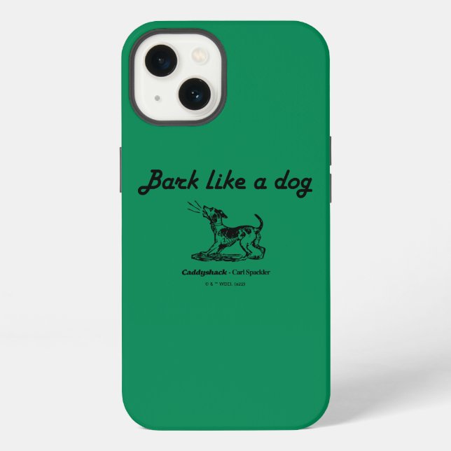 Funda Para iPhone Caddyshack | ¡Ladra como un perro! (Reverso )