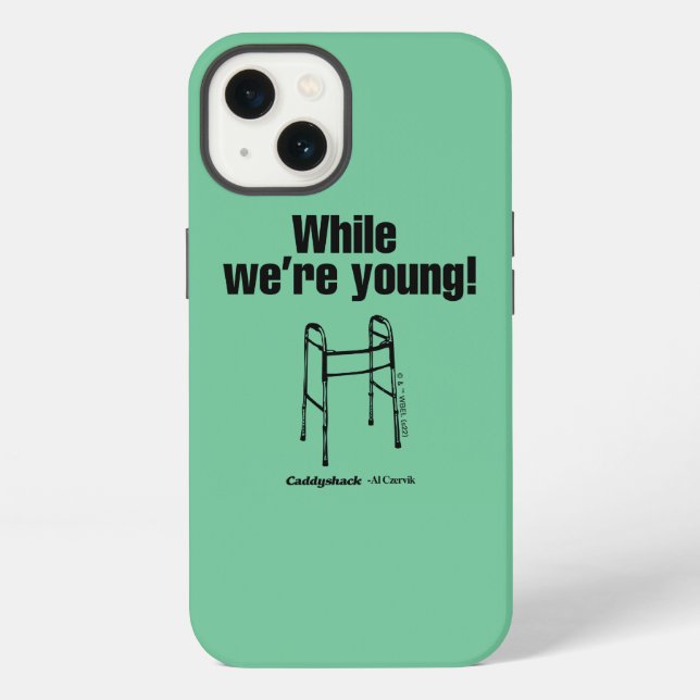 Funda Para iPhone Caddyshack | ¡Mientras somos jóvenes! (Reverso )