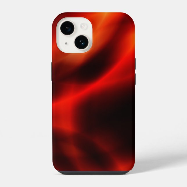 Funda Para iPhone Cadena de lava moldeada (Reverso )