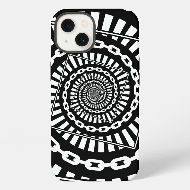 Funda Para iPhone Cadenas de disco de golf (Reverso )