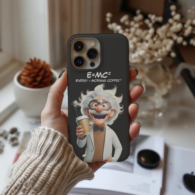 Funda Para iPhone Café científico loco (Subido por el creador)