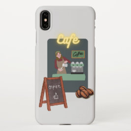 Funda Para iPhone XS Max Cafe phone