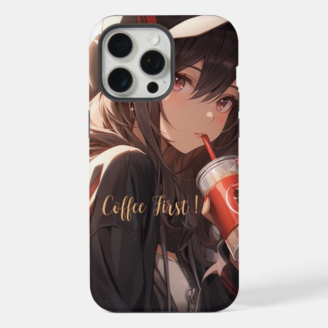 Funda Para iPhone Café Primero  (Reverso )