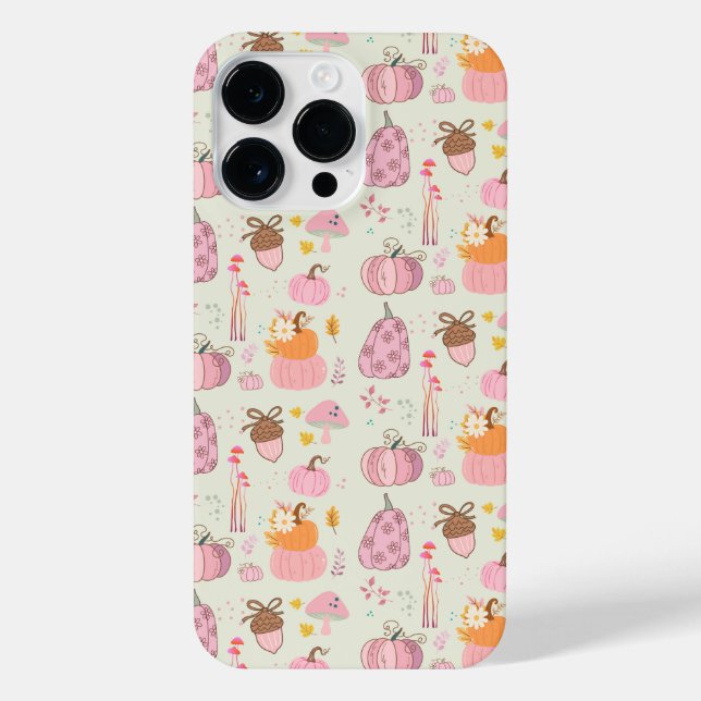 Funda Para iPhone Caída rosa (Reverso)