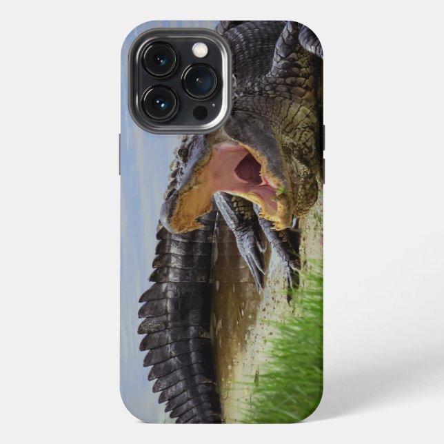 Funda Para iPhone Caimán americano (Reverso )