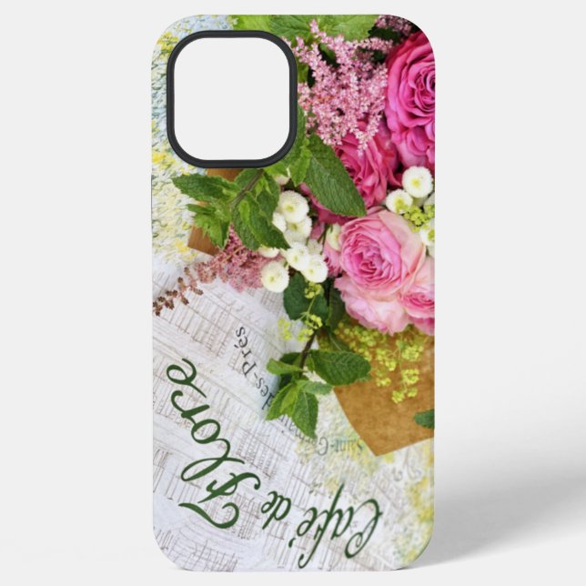Funda Para iPhone Caja para iPhone Paris Cafe iPhone 12 Pro Max Mate (Reverso )