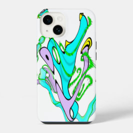 Funda Para iPhone 14 caja W retorcida