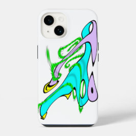 Funda Para iPhone 14 caja Z retorcida