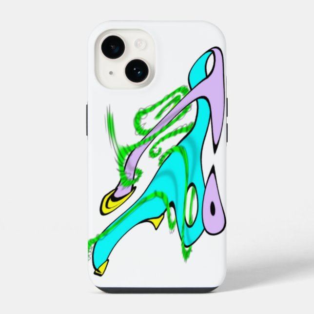 Funda Para iPhone caja Z retorcida (Reverso )