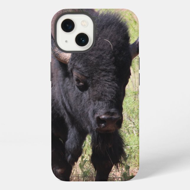 Funda Para iPhone Cajas de iPhone de cierre de Bison (Reverso )