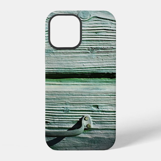 Funda Para iPhone Cajón de madera marrón (Reverso )