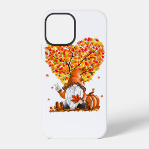 Funda Para iPhone 12 Calabaza Gnomo Bonito Temporada De Otoño Otoño Fel