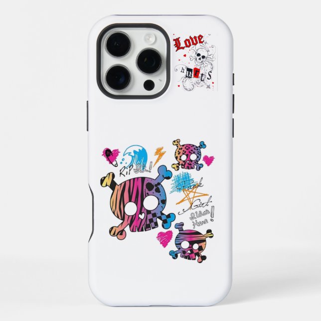 Funda Para iPhone Calavera (Reverso )