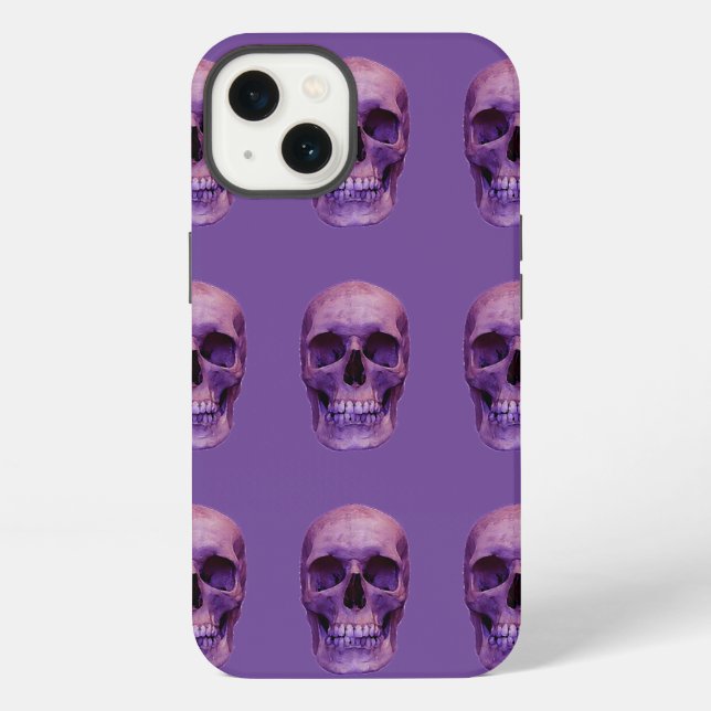 Funda Para iPhone Calavera  (Reverso )