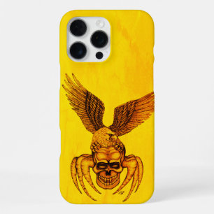 Funda Para iPhone 16 Pro Max Calavera de araña con águila