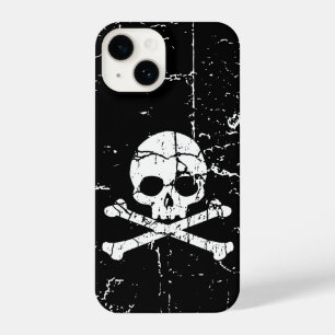 Funda Para iPhone 14 Calavera rota y huesos cruzados