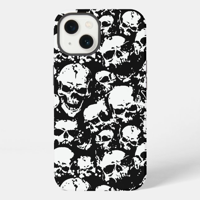 Funda Para iPhone Calaveras (Reverso )