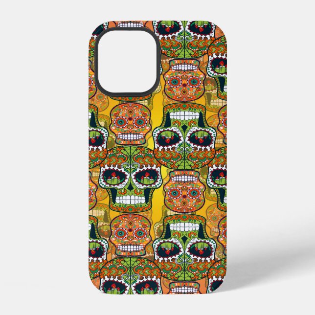 Funda Para iPhone Calaveras de Azúcar (Reverso )