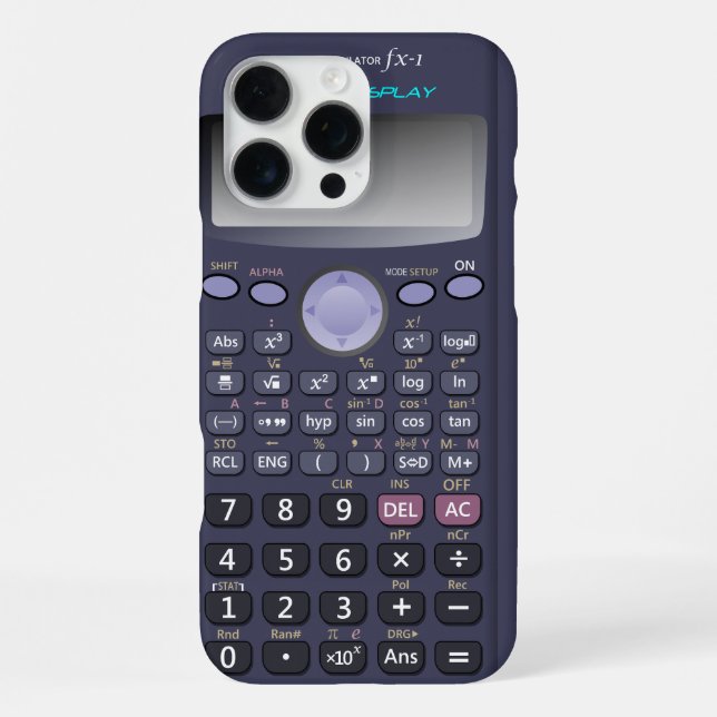 Funda Para iPhone Calculadora científica (Reverso )