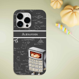 Funda Para iPhone 14 Pro Max Calculadora de fórmulas matemáticas manuscritas en