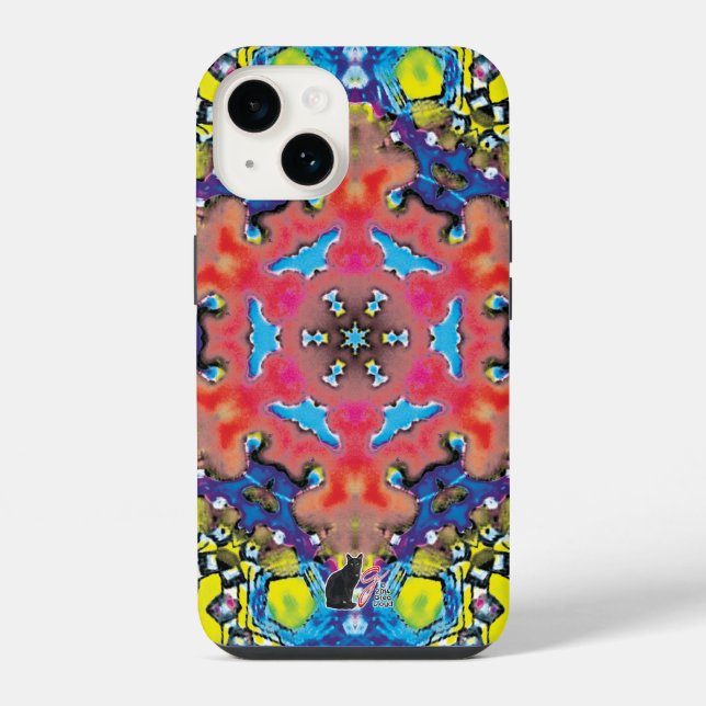 Funda Para iPhone Caleidoscopio de Amonio (Reverso )