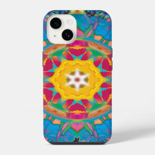 Funda Para iPhone 14 Caleidoscopio de Bola de Poof
