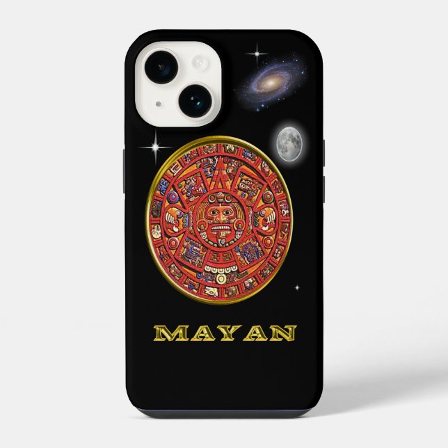 Funda Para iPhone Calendario maya (Reverso )