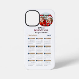Funda Para iPhone 12 Mini Calendario personalizado 2025