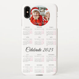 Funda Para iPhone XS Max Calendario personalizado 2025