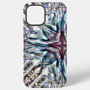 Funda Para iPhone 12 Pro Max Calidoscopio de textura llamativa en colores areno