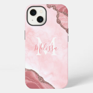 Caligrafía de Purpurina de Geode Rosa de Rubor mon