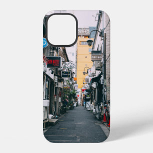 FUNDA PARA iPhone 12 CALLE ENTRE EDIFICIOS DE HORMIGÓN GRIS