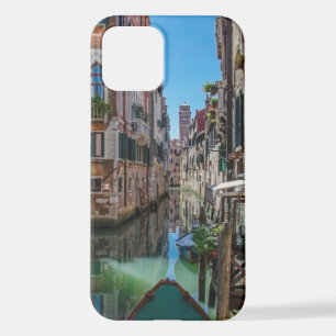 Funda Para iPhone 12 Calle estrecha con canal en Venecia