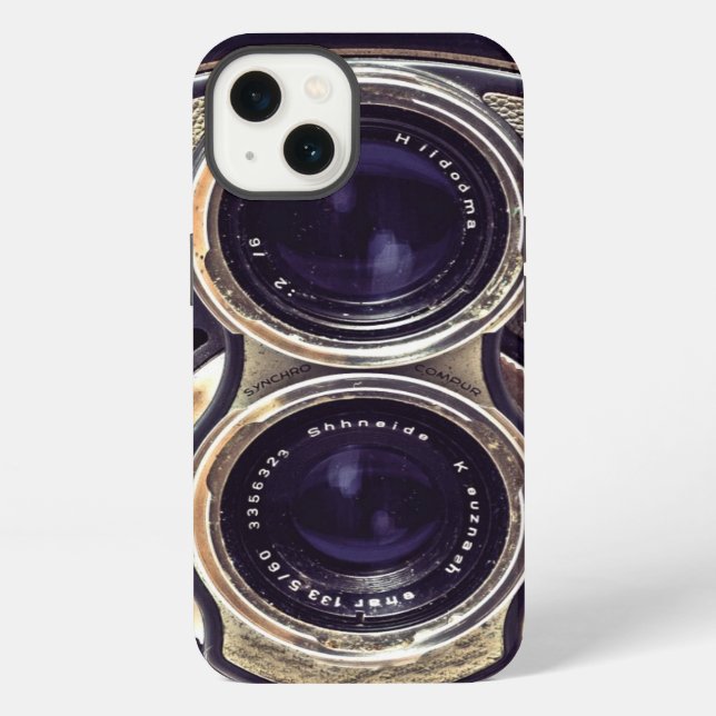 Funda Para iPhone Cámara antigua (Reverso )