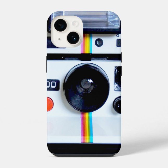 Funda Para iPhone Cámara pop divertida (Reverso )
