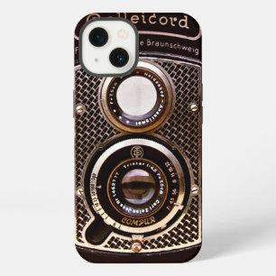 Cámara vintage rolleicord art deco