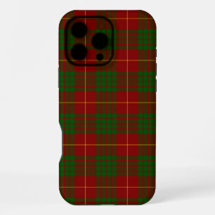 Funda Para iPhone 16 Pro Max Cameron tartán rojo verde cuadros
