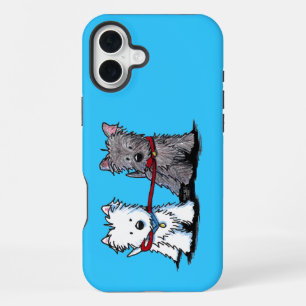 Funda Para iPhone 16 Plus Caminantes de Terrier KiniArt