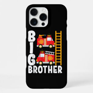 Funda Para iPhone 16 Pro Max Camión de bomberos de niño tema de bomberos herman
