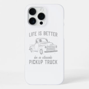 Funda Para iPhone 16 Pro Max Camioneta Clásica Tipo Hombre Vintage